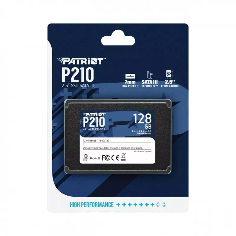 Patriot Memory P210 2.5 cala 128GB Serial ATA III 450/350 MB/s
