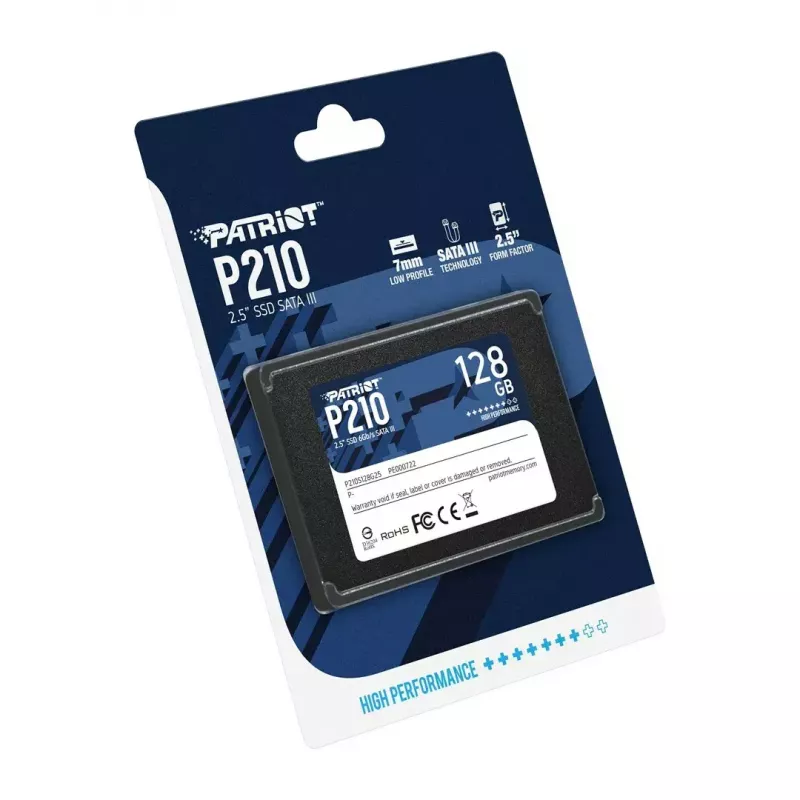 Patriot Memory P210 2.5 cala 128GB Serial ATA III 450/350 MB/s