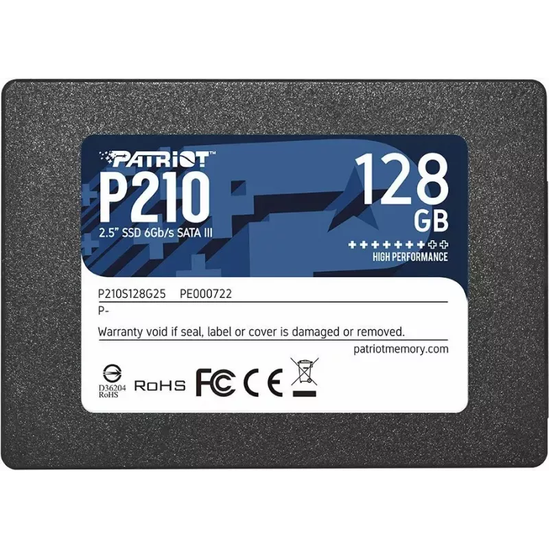 Patriot Memory P210 2.5 cala 128GB Serial ATA III 450/350 MB/s