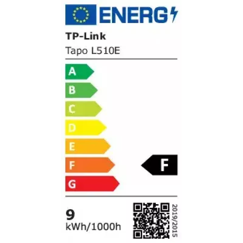 TP-Link Tapo Smart Wi-Fi Light Bulb, Dimmable