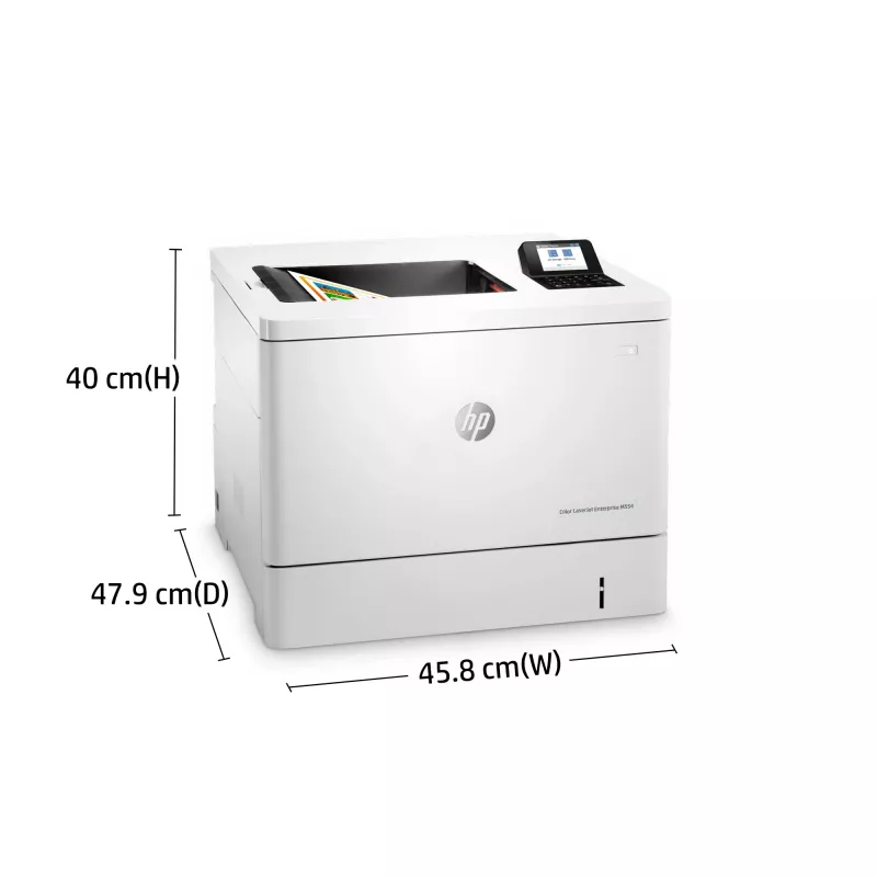 Drukarka HP Color LaserJet Enterprise M554dn, Laser, Kolor, 1200 x 1200 DPI, A4, 33 str./min, Drukowanie dwustronne