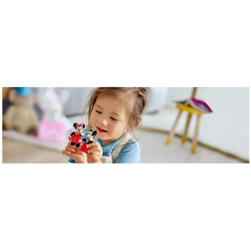 LEGO DUPLO zestaw 10941 Urodziny Myszki Miki i Minnie — figurki DUPLO, 22 elementy, dla dzieci od 2 lat