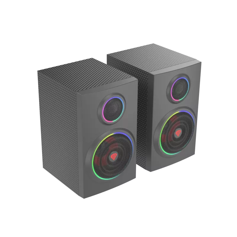 GENESIS Helium 300 BT zestaw głośnikowy 24 W PC/Laptop Czarny 2.0 kanały 2-way Bluetooth