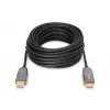 DIGITUS HDMI AOC hybrydowy kabel światłowodowy, Typ A M/M, 15m UHD 8K@60Hz, CE, czarny