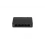Niezarządzalny przełącznik sieciowy LANBERG DSP3-1005-60W, 5x Gigabit RJ-45, 4x PoE+ (60 W łącznie), przełączanie 10 Gbit/s