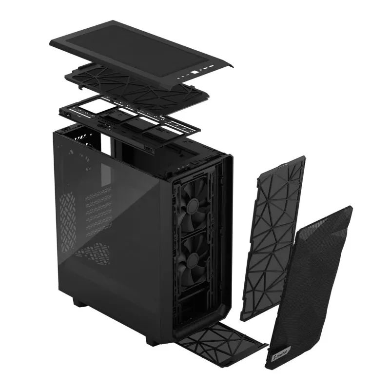 FRACTAL DESIGN Meshify 2 Compact Black Tg Light Tint