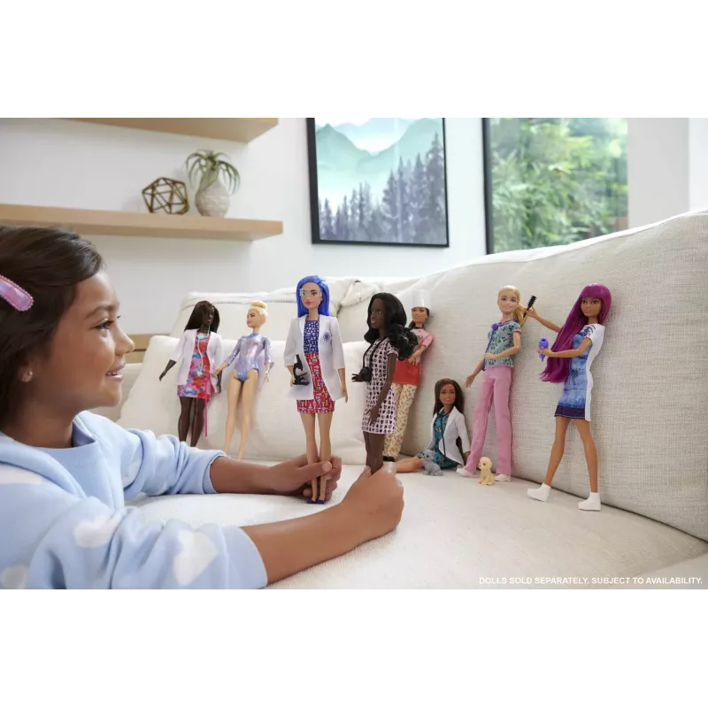 Lalka Barbie Pielęgniarka z fartuchem, ubraniami i akcesoriami, Lalka modowa, Kobieta, 3 lat(a), Dziewczynka, 304,8 mm, 120 g