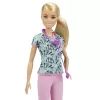 Lalka Barbie Pielęgniarka z fartuchem, ubraniami i akcesoriami, Lalka modowa, Kobieta, 3 lat(a), Dziewczynka, 304,8 mm, 120 g