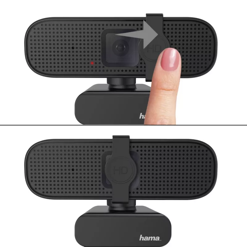 Kamera internetowa Hama C-400 2 MP 1920 x 1080 pikseli USB 2.0 Czarna
