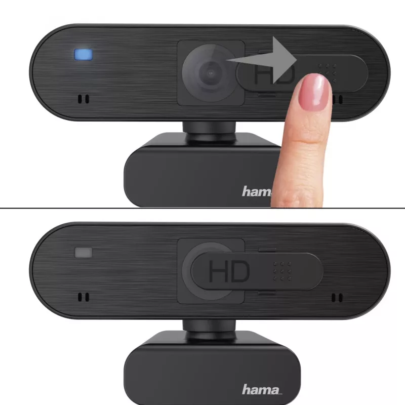 Kamerka internetowa Hama C-600 Pro 2 MP 1920 x 1080 pikseli USB 2.0 czarna