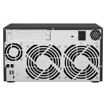 QNAP TS-873A NAS Tower Ryzen Embedded V1500B 8 GB DDR4 0 TB QNAP Turbo System Czarny