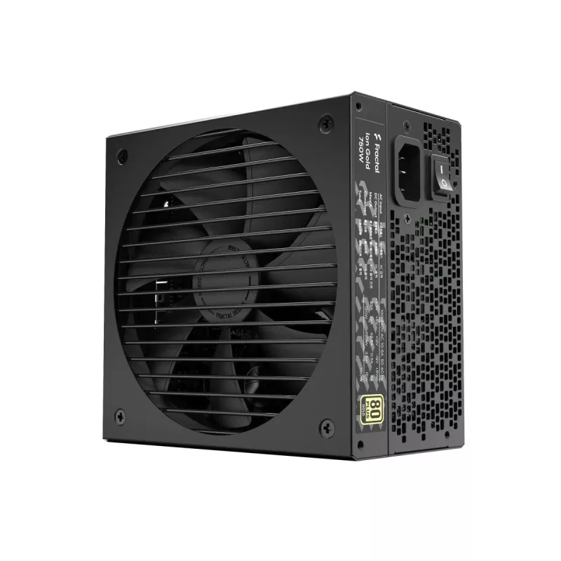 Fractal Design Ion+ 750W Gold zasilacz 24-pin ATX ATX Czarny