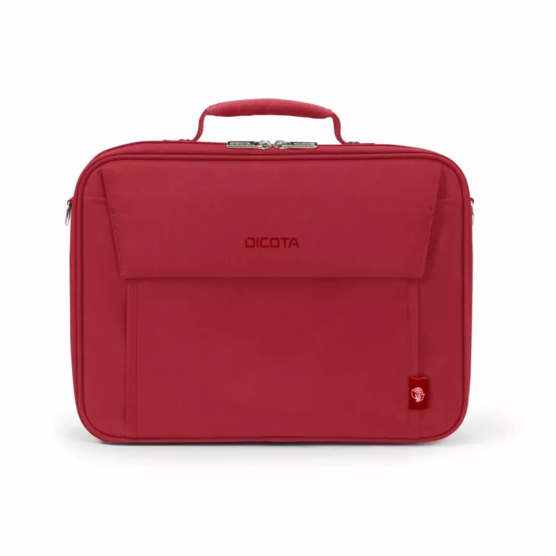 DICOTA Eco Multi Base - Torba na laptopa 14-15,6 cala - Czerwona / Poliester rPET 300d