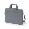 DICOTA Eco cienki Case Base - etui na notebook 13–14,1 cala - szary / poliester 300d z recyklingu PET