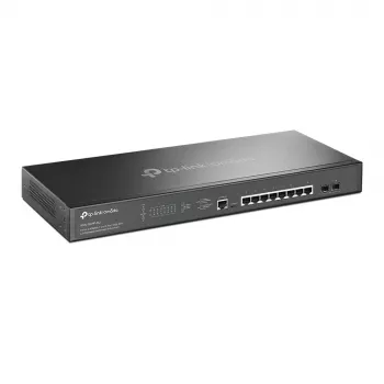 Przełącznik zarządzany TP-Link Omada L2+ 8 portów 2.5GBASE-T i 2 porty 10GE SFP+ z PoE+