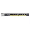 NETGEAR GS108LP Niezarządzalny Gigabit Ethernet (10/100/1000) Power over Ethernet (PoE) 1U Czarny, Szary