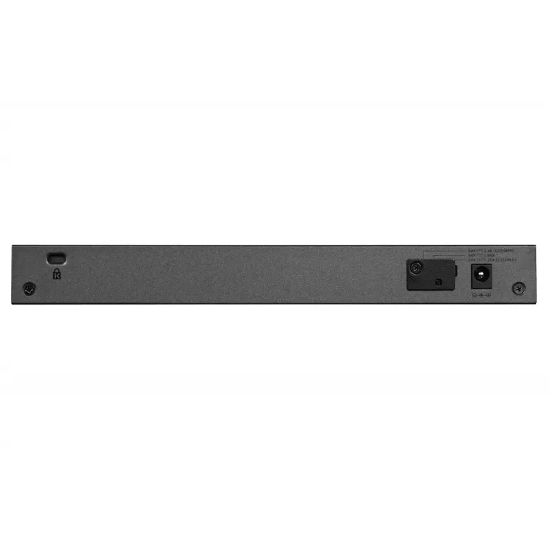 NETGEAR GS108LP Niezarządzalny Gigabit Ethernet (10/100/1000) Power over Ethernet (PoE) 1U Czarny, Szary