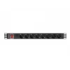 Listwa zasilająca PDU Lanberg PDU-08F-0200-BK