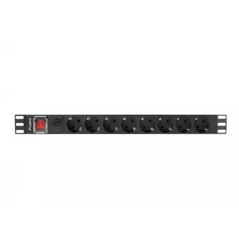 Listwa zasilająca PDU Lanberg PDU-08F-0200-BK
