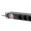 Listwa zasilająca PDU Lanberg PDU-08F-0200-BK