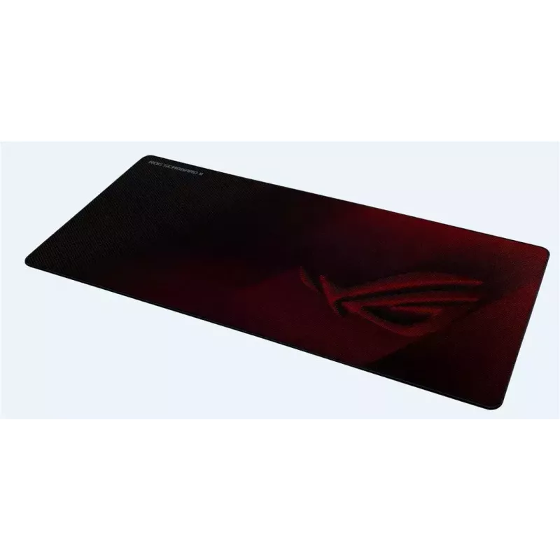 Podkładka pod mysz gamingowa ASUS ROG Strix Scabbard II Czarna, Czerwona