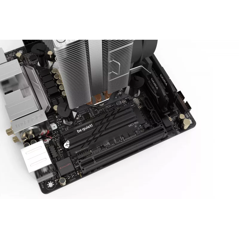 be quiet! MC1 PRO Radiator/chłodzenie do dysku SSD Czarny 1 szt.