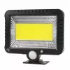 Zewnętrzny solarny naświetlacz LED MACLEAN MCE438, 5W, 400 lm, IP44, Li-Ion 5,2V, montaż naścienny, światło białe, czarny