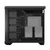 Obudowa PC Tower Fractal Design Torrent Tower Black — obsługuje ATX/EATX/ITX, 2x wentylatory 180mm z przodu, 2x zatoki 3,5 cala, 4x zatoki 2,5 cala, szkło hartowane