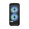 Obudowa PC Tower Fractal Design Torrent Tower Black — obsługuje ATX/EATX/ITX, 2x wentylatory 180mm z przodu, 2x zatoki 3,5 cala, 4x zatoki 2,5 cala, szkło hartowane