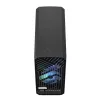 Obudowa PC Tower Fractal Design Torrent Tower Black — obsługuje ATX/EATX/ITX, 2x wentylatory 180mm z przodu, 2x zatoki 3,5 cala, 4x zatoki 2,5 cala, szkło hartowane