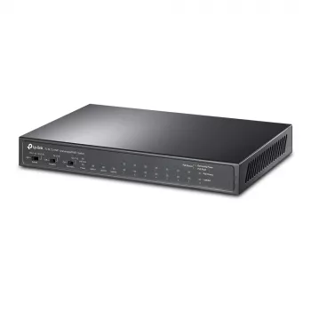 Przełącznik biurkowy TP-Link 8-portowy 10/100Mbps + 3-portowy Gigabit z 8 portami PoE+