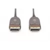 Kabel połączeniowy hybrydowo-światłowodowy DIGITUS DisplayPort AOC M/M UHD 8K@60Hz, CE, czarny 15m