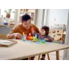 LEGO DUPLO pociąg z cyframi 10954 – pociąg edukacyjny z numerowanymi wagonikami do nauki liczenia i sortowania