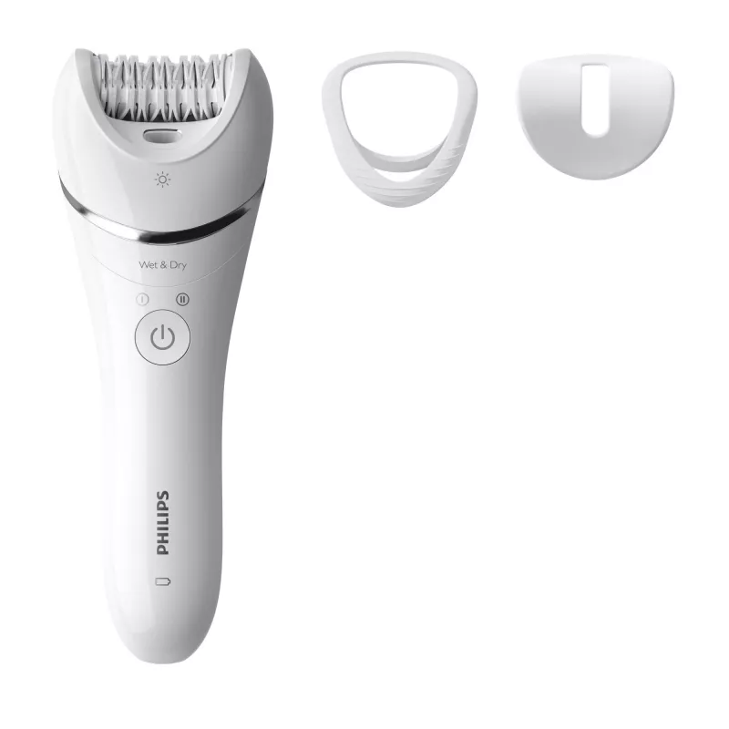 Epilator Philips BRE700/00, 32 pęsety, Wet & Dry, bezprzewodowy, 40 min pracy, 2 prędkości, zmywalny