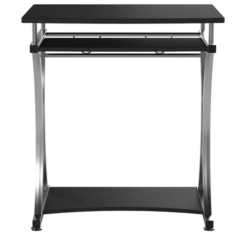 Techly Compact Desk for PC with Removable Tray, Czarny Graphite ICA-TB 328BK
