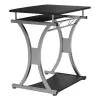 Techly Compact Desk for PC with Removable Tray, Czarny Graphite ICA-TB 328BK