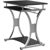 Techly Compact Desk for PC with Removable Tray, Czarny Graphite ICA-TB 328BK