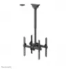Neomounts NM-C440DBLACK Uchwyt sufitowy do dwóch monitorów/TV 32-60 cali - wys. 56-91 cm