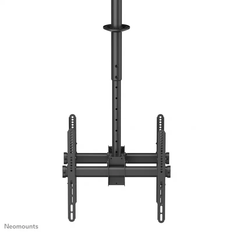 Neomounts NM-C440DBLACK Uchwyt sufitowy do dwóch monitorów/TV 32-60 cali - wys. 56-91 cm