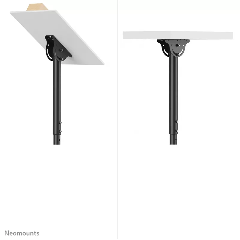 Neomounts NM-C440DBLACK Uchwyt sufitowy do dwóch monitorów/TV 32-60 cali - wys. 56-91 cm