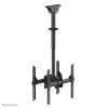 Neomounts NM-C440DBLACK Uchwyt sufitowy do dwóch monitorów/TV 32-60 cali - wys. 56-91 cm
