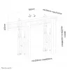 Neomounts LED-VW1000Czarny Uchwyt ścienny do videowall 40-75 cali - wysuwny - maks. 50 kg