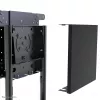 Neomounts NS-M1250Czarny wózek pod telewizor 37-70 cali - obrotowy