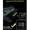 ICY BOX IB-PCI208-HS karty interfejsów/adapter Wewnętrzny M.2