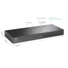 TP-Link Omada 8-Port 10GE SFP+ L2+ Managed Switch