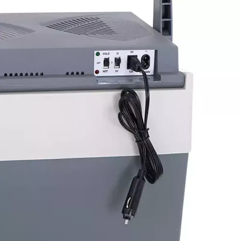 Adler AD 8078 przenośna lodówka elektryczna, 28 l, szara/biała
