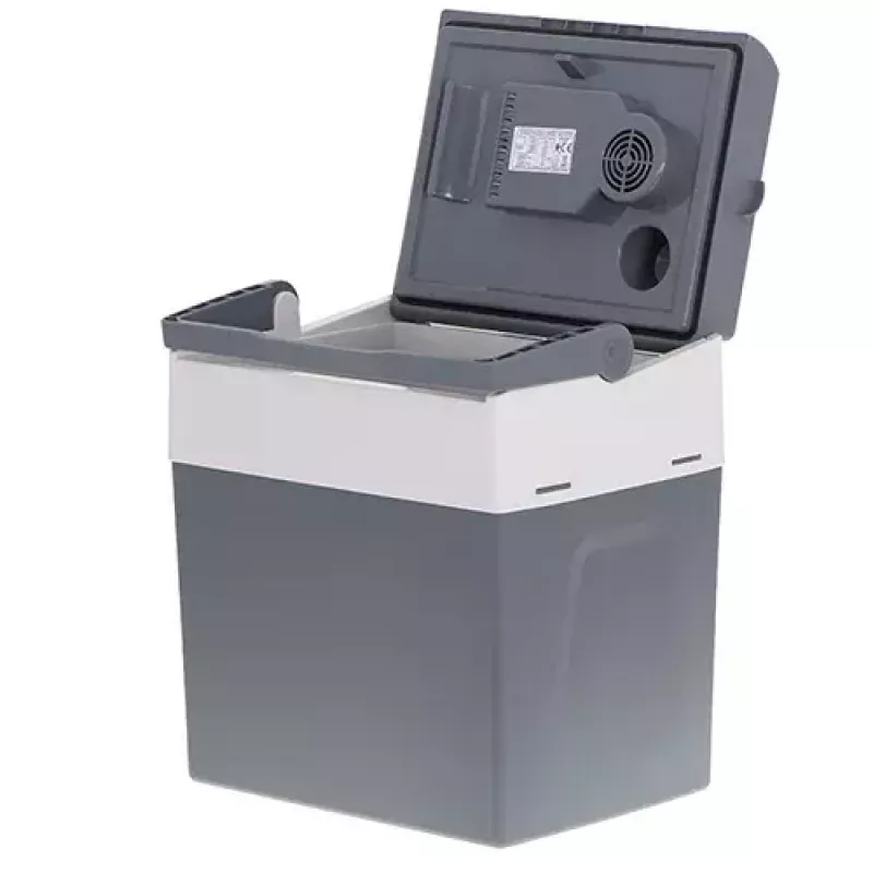 Adler AD 8078 przenośna lodówka elektryczna, 28 l, szara/biała