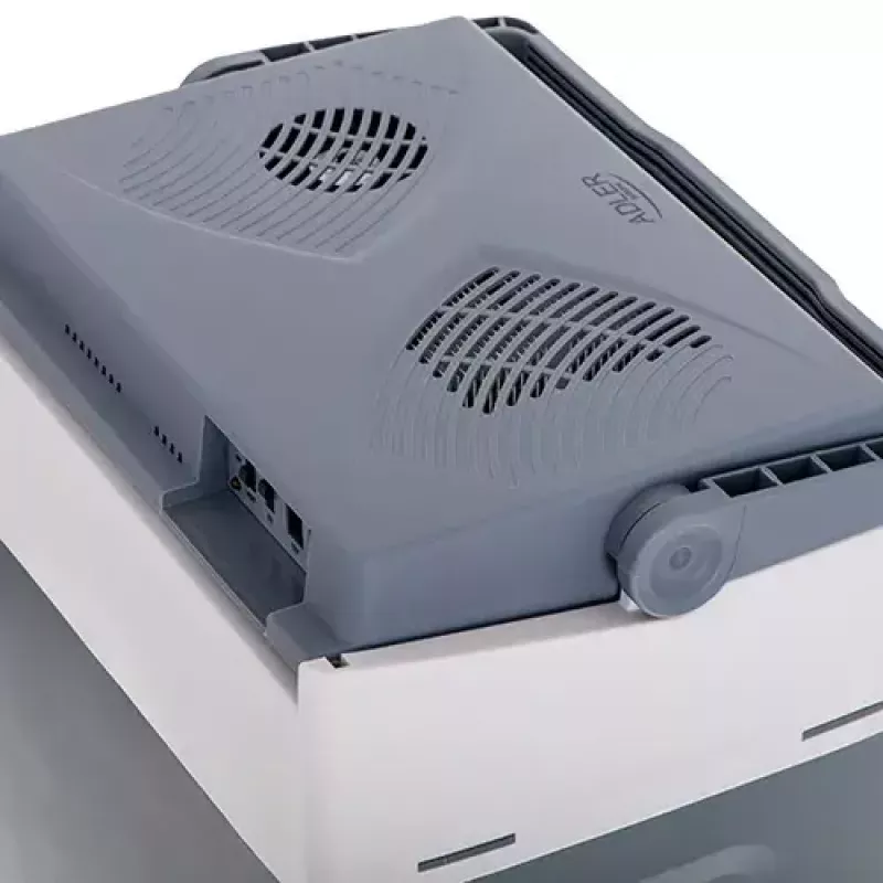 Adler AD 8078 przenośna lodówka elektryczna, 28 l, szara/biała