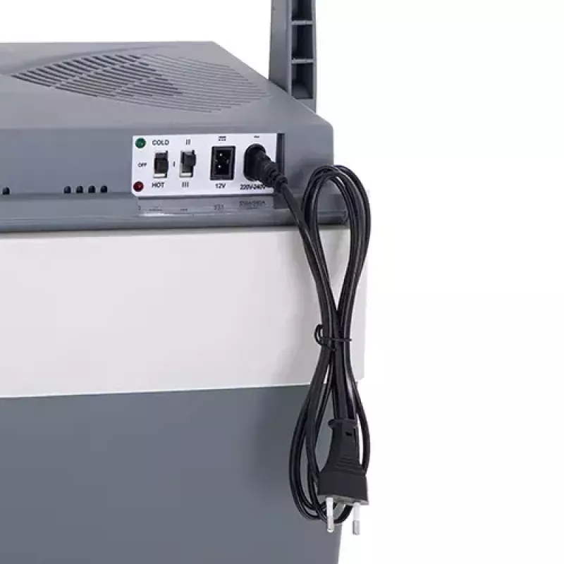 Adler AD 8078 przenośna lodówka elektryczna, 28 l, szara/biała