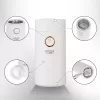 Młynek żarnowy Adler AD4446WG — elektryczny młynek do kawy, stalowe żarna, pojemnik na 75 g, 150 W, biały